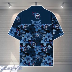 Tennessee Titans NFL Flower Hawaiian Shirt Custom Name Gift Ideas For Men Women Product Photo 3