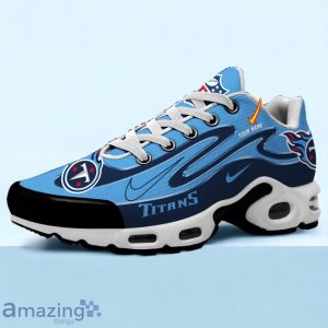 Tennessee Titans TN Sport Shoes Best Gift For NFL Fans Double Swoosh Custom Name Product Photo 1