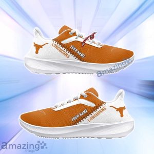 Texas Longhorns NCCA Air Mesh Running Shoes Custom Name New Design Product Photo 2