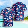 Texas Rangers Hibiscus Pattern Hawaiian Shirt Summer Gift For Men Women