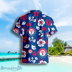 Texas Rangers Hibiscus Pattern Hawaiian Shirt Summer Gift For Men Women Product Photo 3