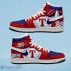 Texas Rangers MLB Air Jordan Hightop Custom Number & Name Trending Shoes