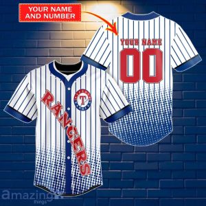 Texas Rangers MLB Baseball Jersey Exclusive Editon Custom Number & Name Product Photo 1