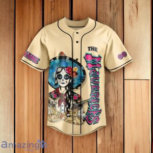 The Mavericks In Concert European And UK Tour 2024 Custom Number & Name Baseball Jersey Product Photo 2