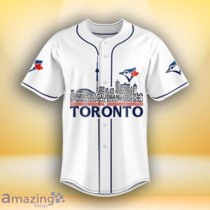 Toronto Blue Jays MLB Custom Number & Name Baseball Jersey For Fans Product Photo 2