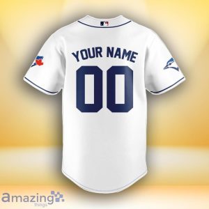 Toronto Blue Jays MLB Custom Number & Name Baseball Jersey For Fans Product Photo 3