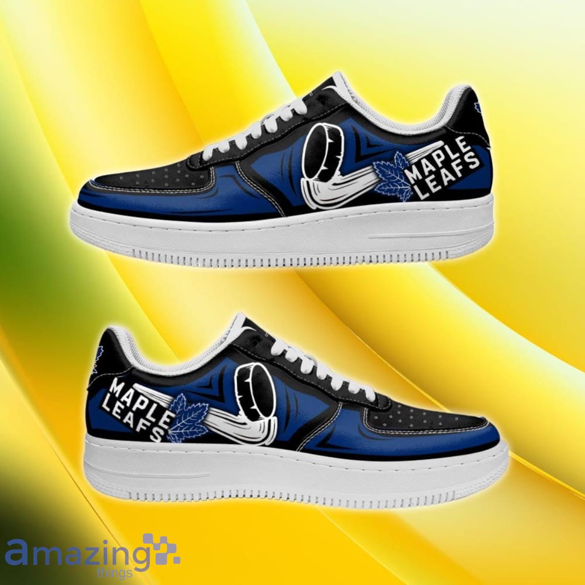 Toronto Maple Leafs Air Force Shoes Style Gift For Men And Women Custom For Fans image Toronto Maple Leafs Air Force Shoes Style Gift For Men And Women Custom For Fans Product Photo 1
