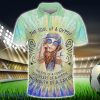 Trippy Tranquil Vibe Polo Shirt Hippie Designs Polo Shirt Gift For Golf Lover