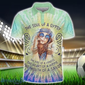 Trippy Tranquil Vibe Polo Shirt Hippie Designs Polo Shirt Gift For Golf Lover Product Photo 1