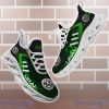 Ural Shoes Green Square Pattern Custom Name Max Soul Sneakers For Men Women
