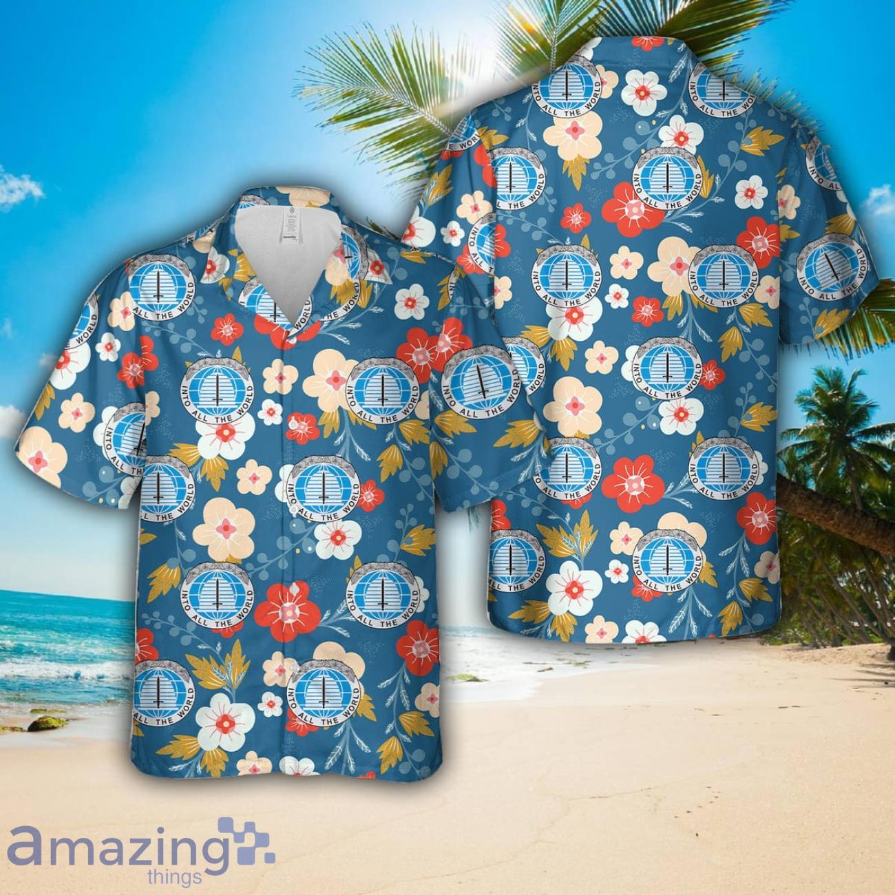 US Army 142nd Military Intelligence Battalion Hawaiian Shirt Beach Shirt For Men Woemn image US Army 142nd Military Intelligence Battalion Hawaiian Shirt Beach Shirt For Men Woemn Product Photo 1