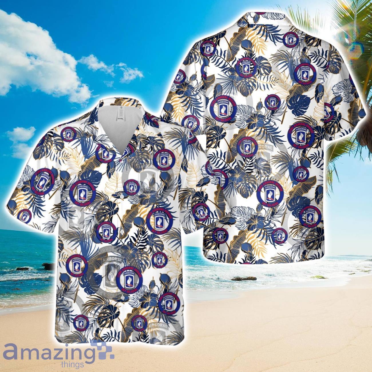 US Army 173rd Airborne Brigade Sky Soldiers Hawaiian Shirt Beach Shirt For Men Woemn image US Army 173rd Airborne Brigade Sky Soldiers Hawaiian Shirt Beach Shirt For Men Woemn Product Photo 1