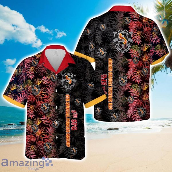 US Army 5th Special Forces Group (5th SFG) Hawaiian Shirt Beach Shirt For Men Woemn Product Photo 1