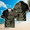 US Army Paratroopers With The 82nd Airborne Division Parachute Aloha Hawaiian Shirt US Army Beach Shirt Gift