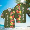 US Army Signal Corps Branch Badge Hawaiian Shirt Aloha Beach Summer Shirt