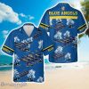 US Navy Blue Angels Coconut Pattern Hawaiian Shirt US Navy Beach Shirt Gift