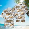 US Navy Boeing B75N1 Stearman N7520 Tropical 3D Hawaiian Shirt US Navy Summer Gift