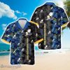US Navy SEABEES Naval Construction Force (NCF) Tropical 3D Hawaiian Shirt US Navy Summer Gift