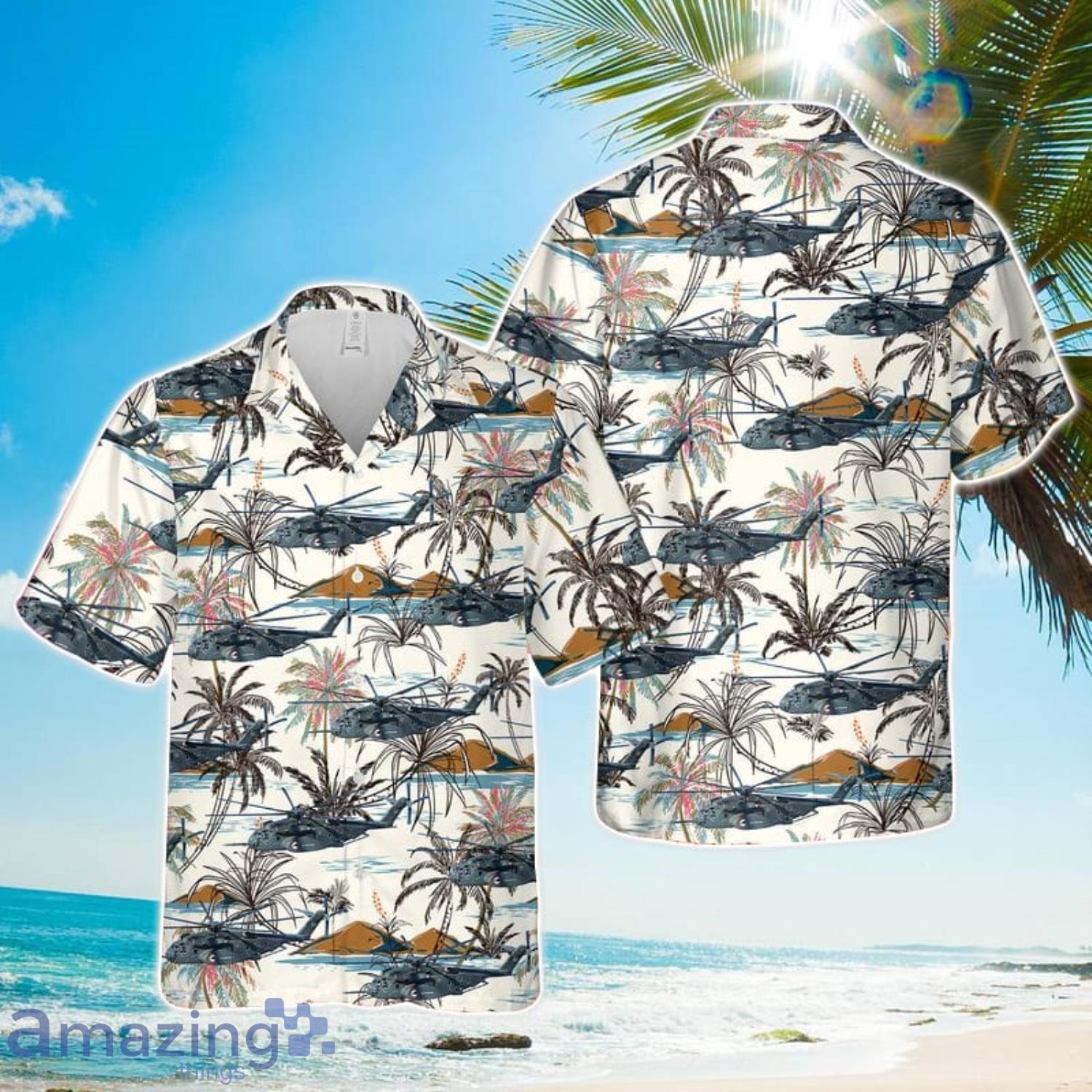 US Navy Sikorsky CH 53E Super Stallion Hawaiian Shirt US Navy Summer Beach Shirt image US Navy Sikorsky CH-53E Super Stallion Hawaiian Shirt US Navy Summer Beach Shirt Product Photo 1