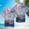 US Navy USS Wasp (LHD-1), 4th Of July Hawaiian Shirt US Navy Beach Shirt Gift