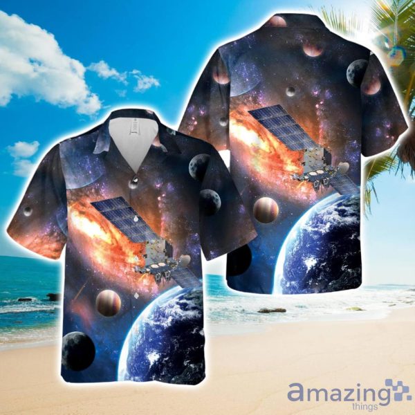 US Space Force Advanced Extremely High Frequency (AEHF) Hawaiian Shirt Beach Shirt For Men Women Product Photo 1