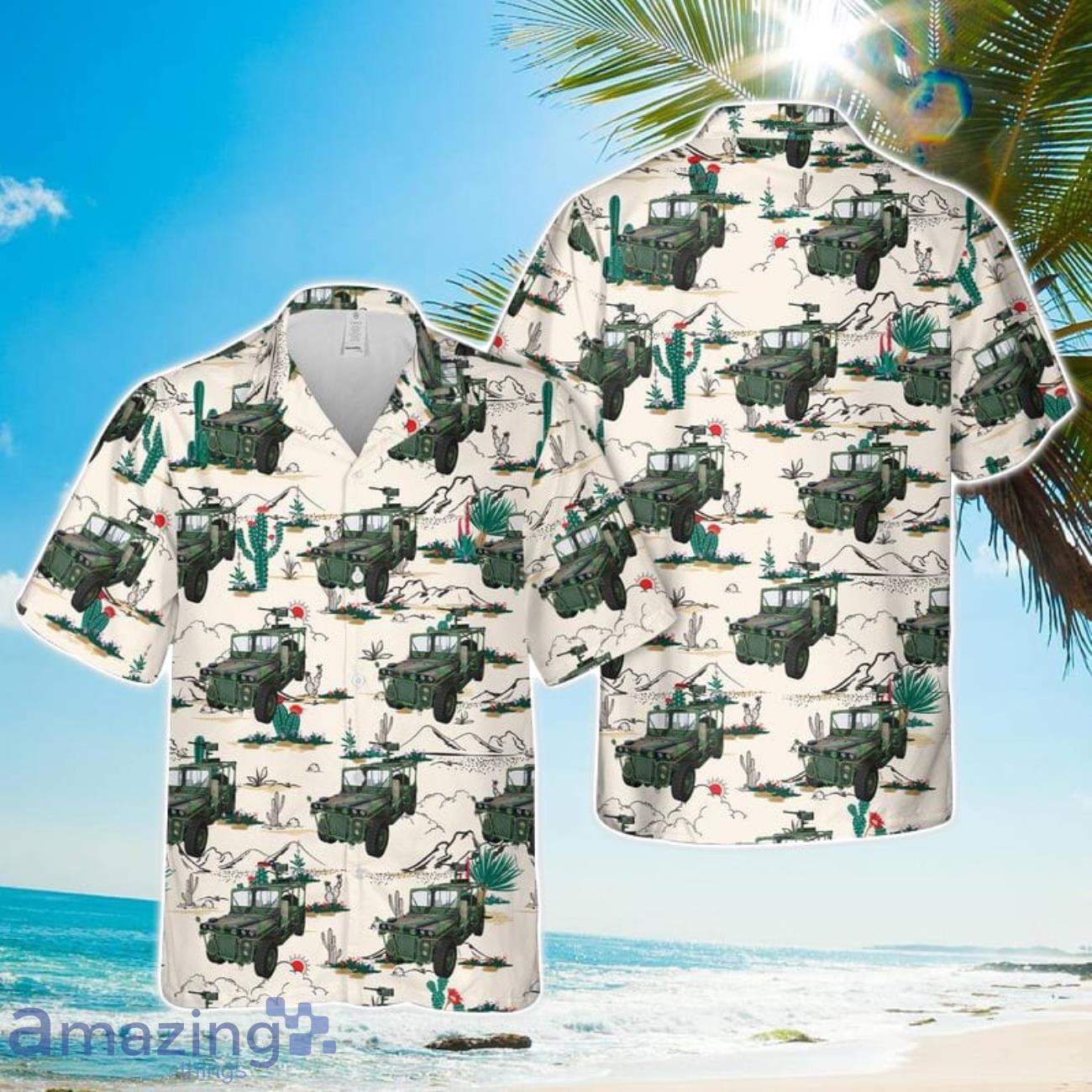 USMC M1161 Growler ITV LSV Summer Gift 3D Hawaiian Shirt image USMC M1161 Growler ITV-LSV Summer Gift 3D Hawaiian Shirt Product Photo 1