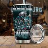 V3 Philadelphia Eagles Super Bowl LVII Tumbler