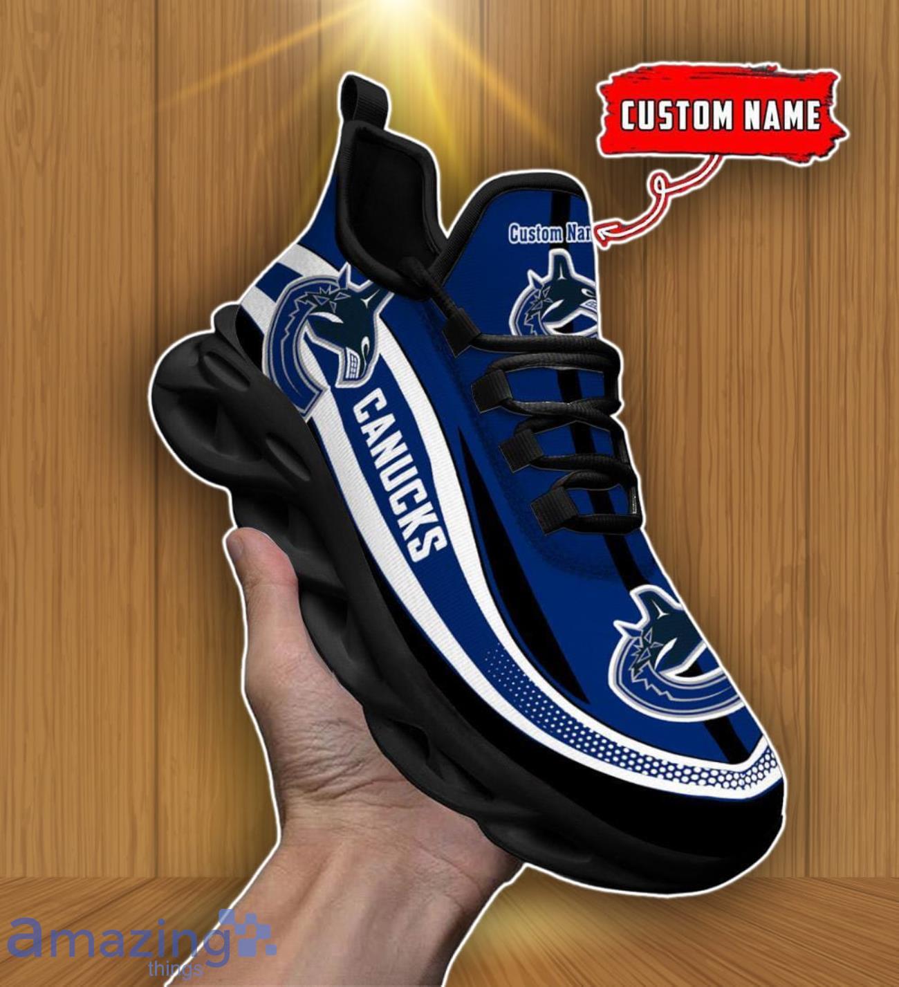 Vancouver Canucks NHL Personalized Max Soul Shoes Cherish Every Step image Vancouver Canucks NHL Personalized Max Soul Shoes Cherish Every Step Product Photo 1