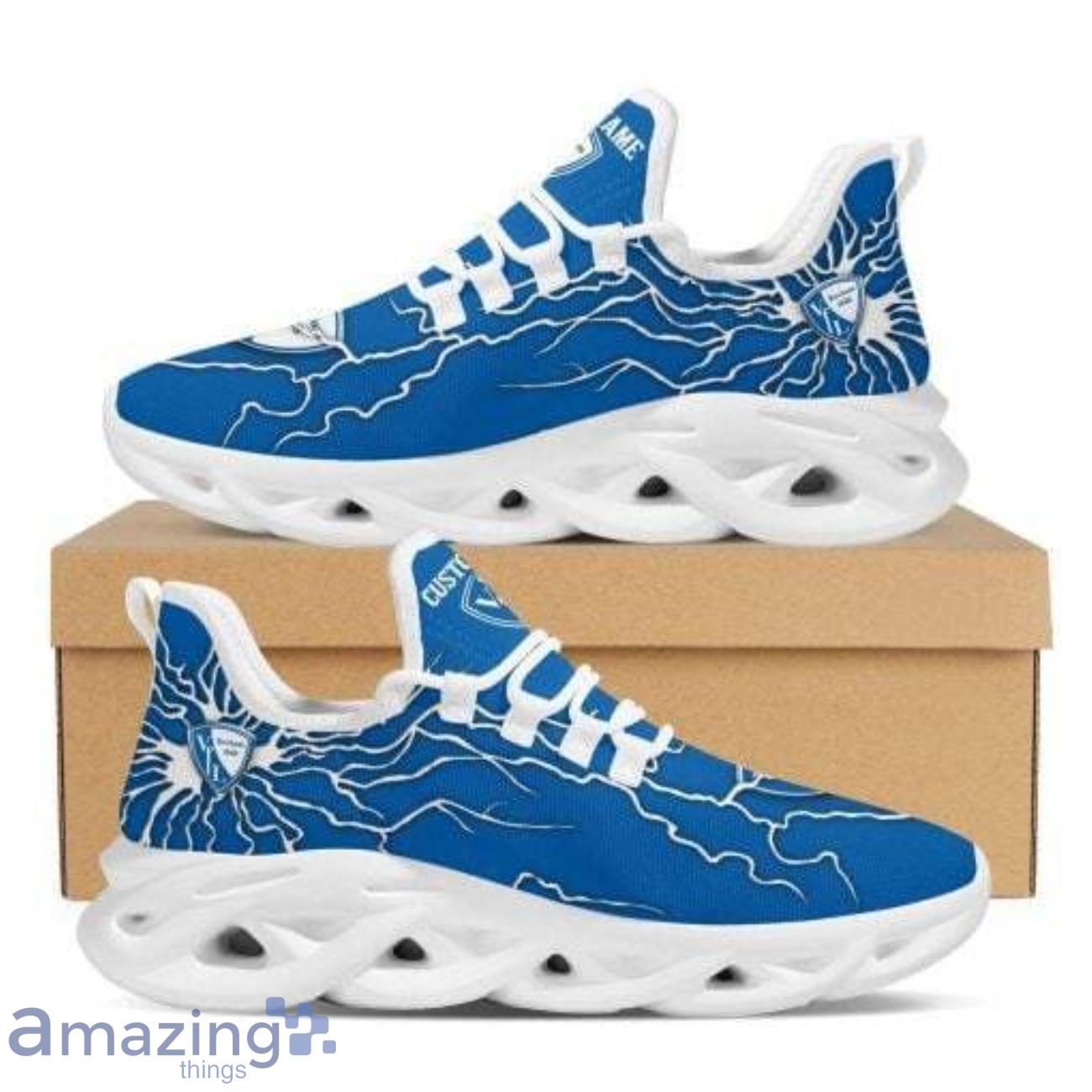 VfL Bochum 1848 Stylist Graffiti Custom Name Max Soul Shoes Leading The Trend Of Sport Sneakers image VfL Bochum 1848 Stylist Graffiti Custom Name Max Soul Shoes Leading The Trend Of Sport Sneakers Product Photo 1