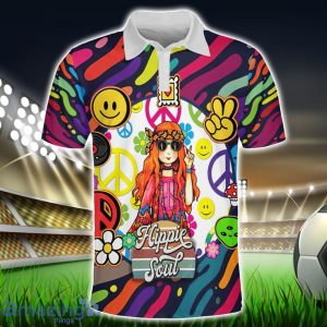 Vintage Vibe Hues Tees Polo Shirt Hippie Designs Polo Shirt Gift For Golf Lover Product Photo 1