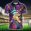 Vivid Groove Peacewear Collection Polo Shirt Hippie Designs Polo Shirt Gift For Golf Lover