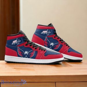 Washington Capitals Air Jordan Hightop Shoes Special Gift For Fans Product Photo 2