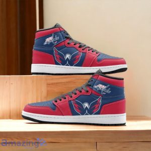 Washington Capitals Air Jordan Hightop Shoes Special Gift For Fans Product Photo 1