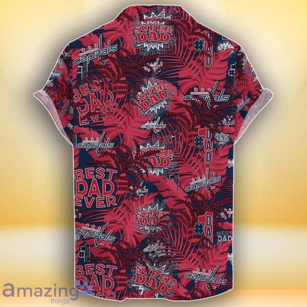 Washington Capitals NFL Hawaiian Shirt Special Gift For Father's Days Product Photo 2