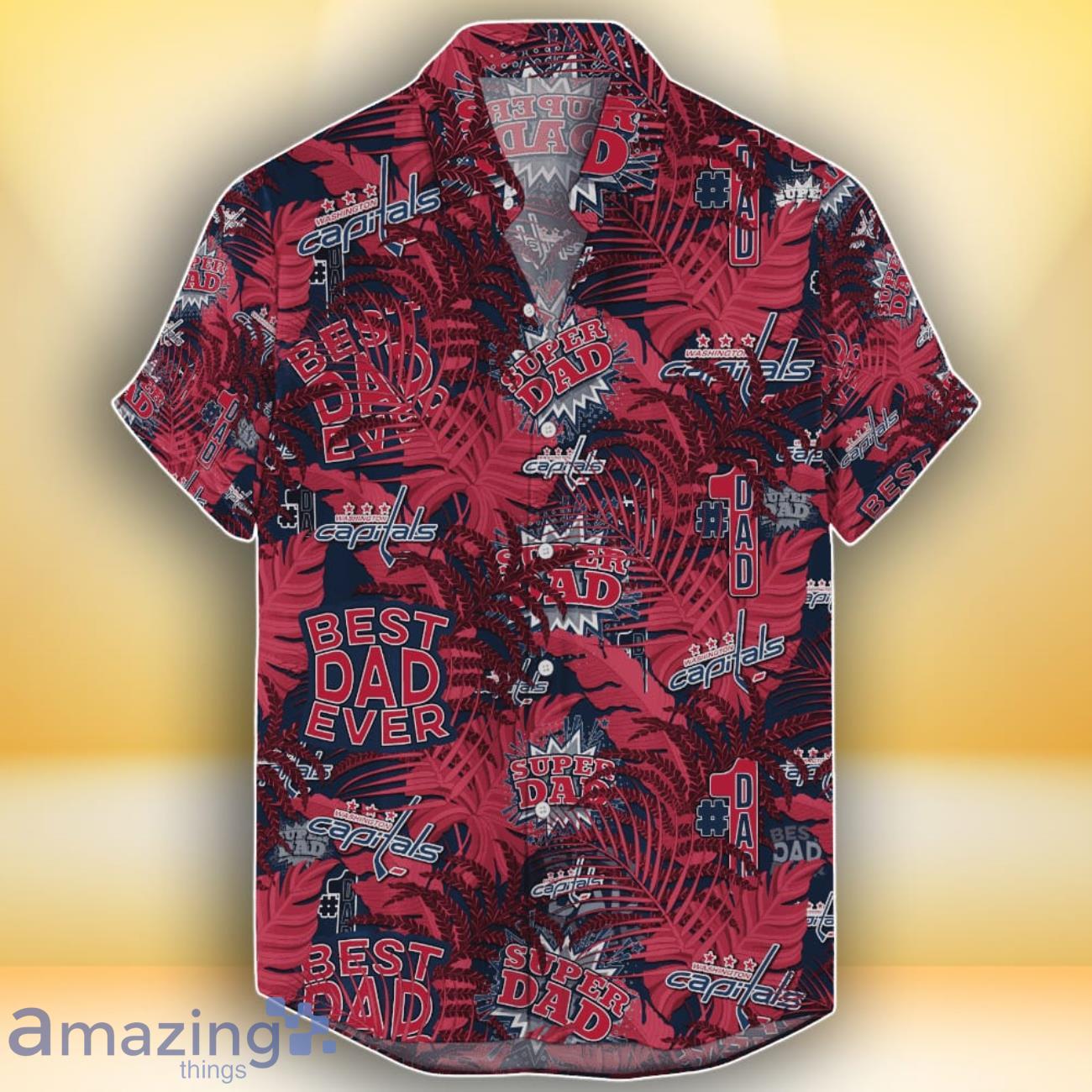 Washington Capitals NFL Hawaiian Shirt Special Gift For Father's Days Product Photo 1