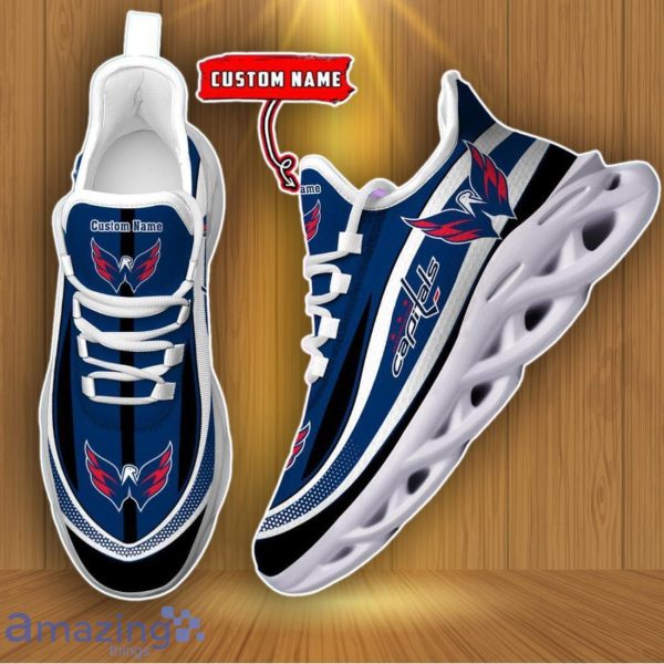 Washington Capitals NHL Personalized Max Soul Shoes Cherish Every Step Product Photo 2