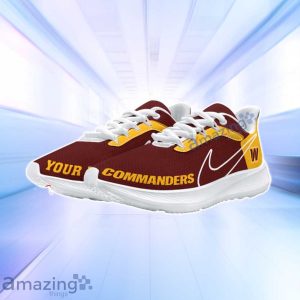 Washington Commanders NFL Air Mesh Running Shoes Custom Name New Design Product Photo 2
