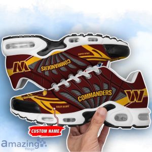 Washington Commanders NFL Custom Name TN Sport Shoes Air Glide Runners For Fans Product Photo 2