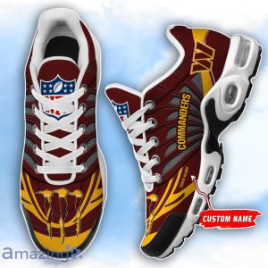 Washington Commanders NFL Custom Name TN Sport Shoes Air Glide Runners For Fans Product Photo 1
