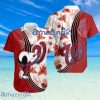 Washington Nationals Logo Snoopy Pattern Tropical Button Down Hawaiian Shirt