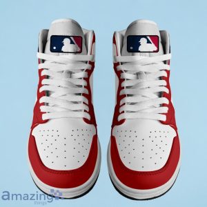 Washington Nationals MLB Air Jordan Hightop Custom Number & Name Trending Shoes image Washington Nationals MLB Air Jordan Hightop Custom Number & Name Trending Shoes Product Photo 3