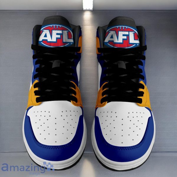 West Coast Eagles AFL Air Jordan Hightop Shoes Custom Name Gift For Fans Product Photo 2