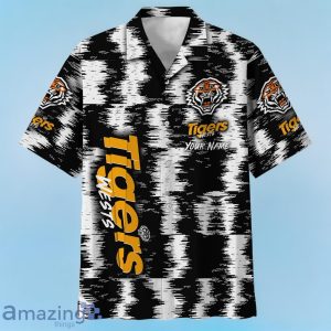 Wests Tigers NRL Hawaiian Shirt Special Design Custom Name Product Photo 2