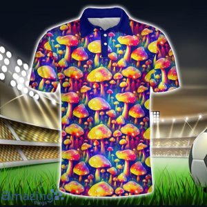 Whirlwind Shroom Whimsy Polo Shirt Hippie Designs Polo Shirt Gift For Golf Lover Product Photo 1