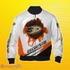 White Anaheim Ducks Bomber 3D Impressive Gift For Men And Women