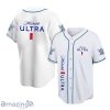 White Michelob Ultra Baseball Jersey