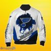 White St Louis Blues Bomber 3D Impressive Gift For Men And Women