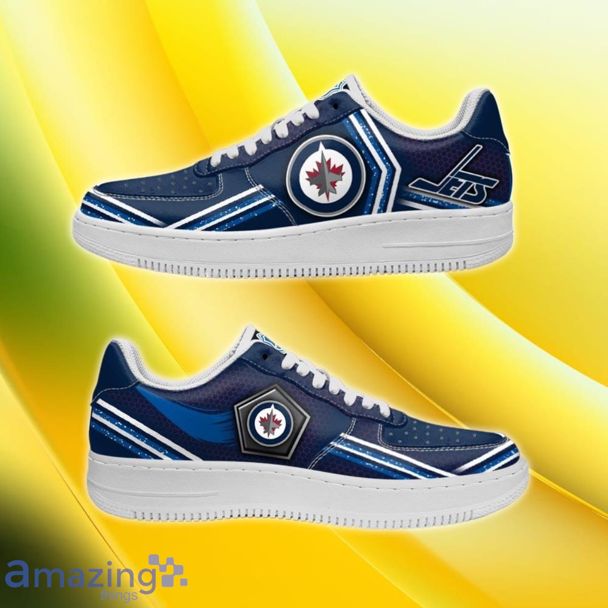 Winnipeg Jets Air Force Shoes Style Gift For Men And Women Custom Fan Gift image Winnipeg Jets Air Force Shoes Style Gift For Men And Women Custom Fan Gift Product Photo 1