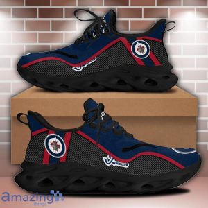 Winnipeg Jets NHL Sneakers Max Soul Shoes For Fans Product Photo 2