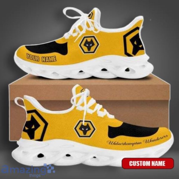 Wolverhampton Wanderers FC Limited Custom Name Max Soul Shoes Leading The Trend Of Sport Sneakers Product Photo 1